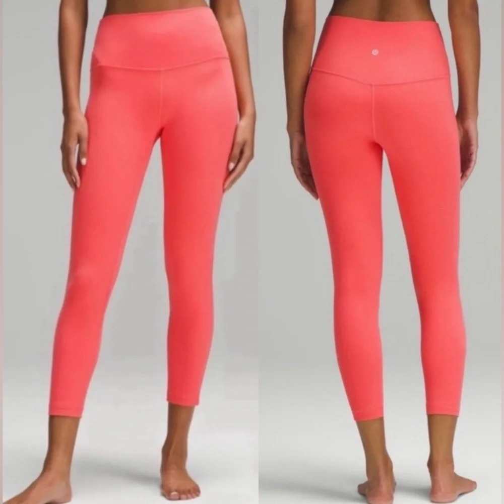 Lululemon Align High Rise Pant 25” Inseam Size 8 Pale Raspberry Nulu